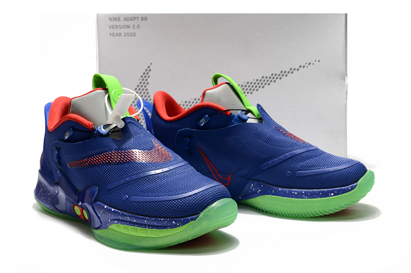 Nike Adapt BB 2.0 Blue Green Red Shoes